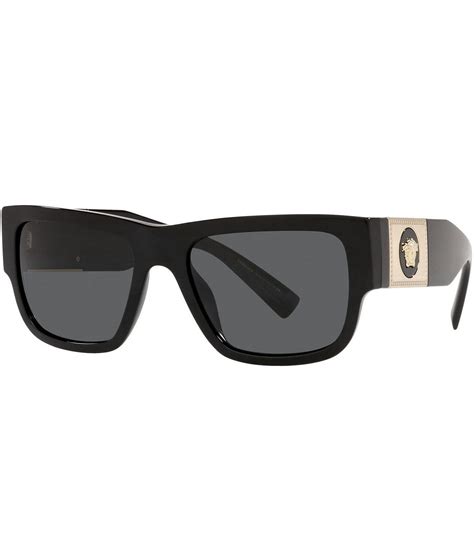 versace 56mm rectangle sunglasses|men's Versace eyeglasses.